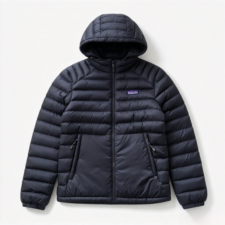 Patagonia Heat-Retent Outdoor Hooded Puffer Jacket