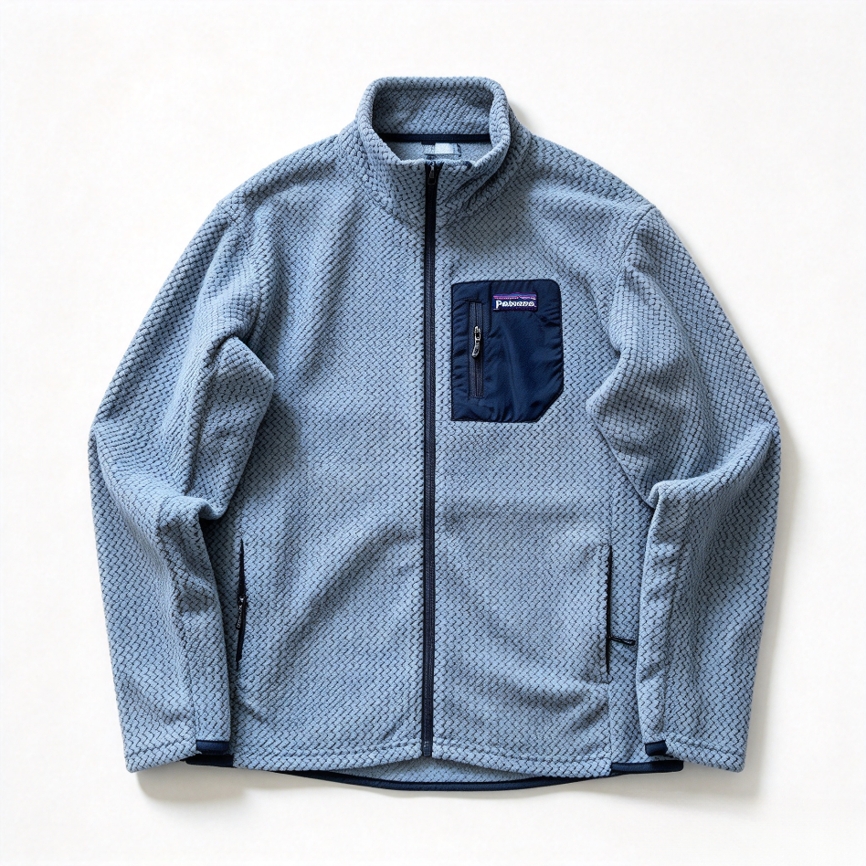 Patagonia R1 Air Full-Zip Jacket, Warm Breathable Grid Fleece Coat