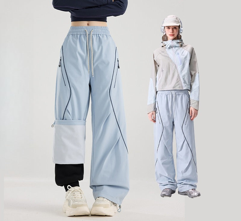 Unisex Detachable Fleece‑Lined Outdoor Hiking & Cycling Pants