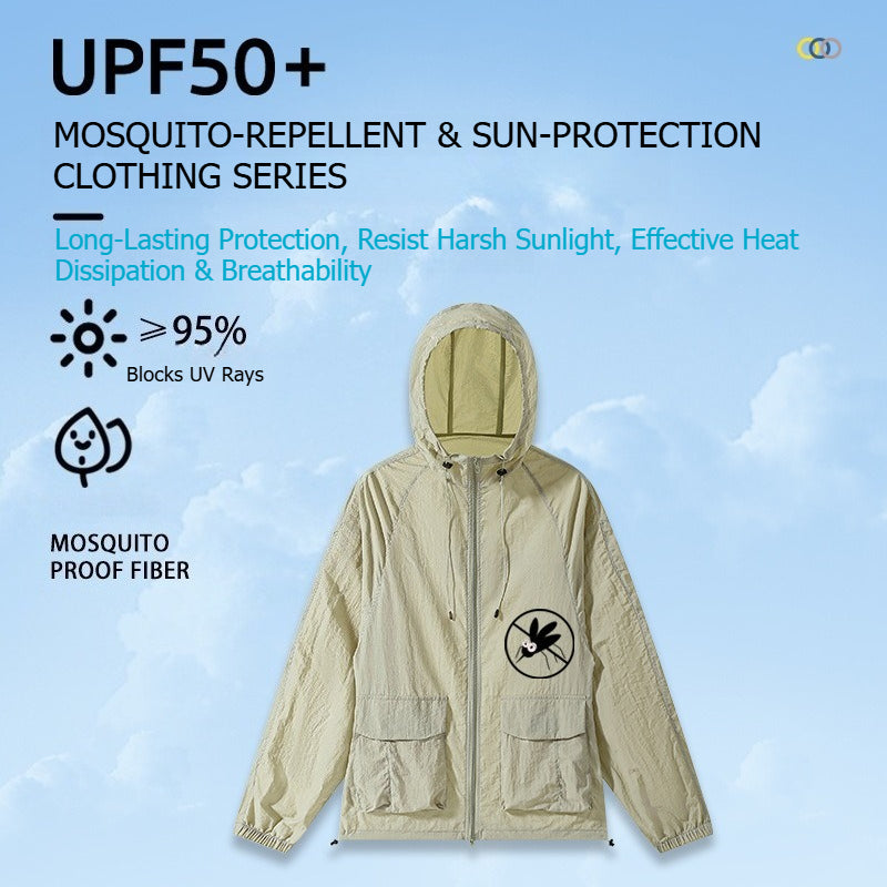 Wenhouu Reflective Insect‑Repellent Sun Protection Jacket