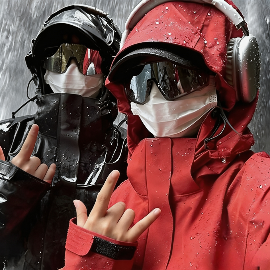 Toread 3‑in‑1 Down Hardshell Jacket, Windproof Waterproof Unisex Outdoor Mountaineering Coat