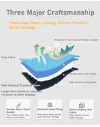 2025 winter new models, couple short down jackets, men's hooded thickened warm trendy jackets