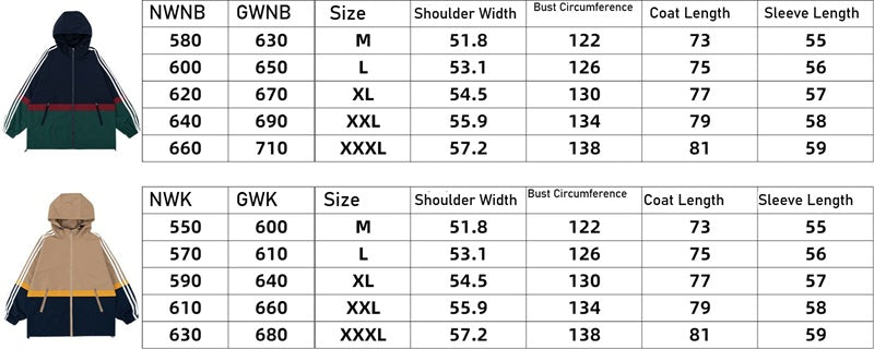 American spliced men's jacket: hooded loose design, can be used as a sports coat/casual jacket, versatile and practical, three bars are flat