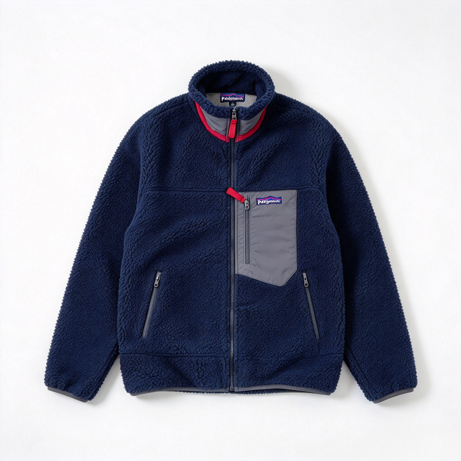 Patagonia Classic Retro-X Fleece Jacket Full-Zip Sherpa Fleece Coat