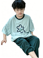 Summer Lightweight Modal Pajamas for Boys