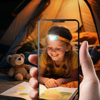 Lightweight Kids Outdoor Headlamp, Head‑Worn Torch for Tide Pooling and Mountain Climbing