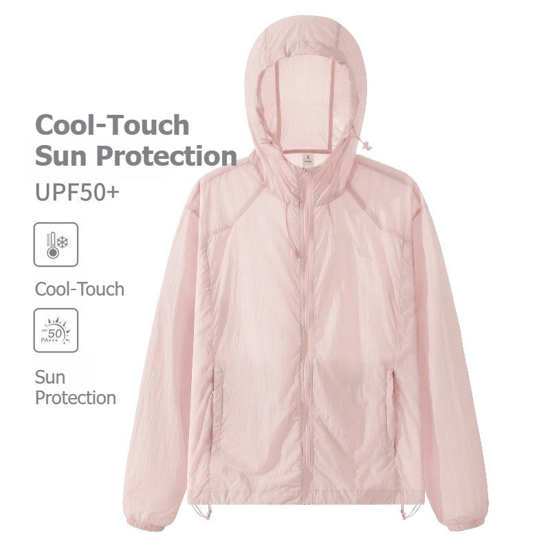 Wenhouu Family Sun Protection Jacket, Women Kids Summer Lightweight Breathable Outerwear