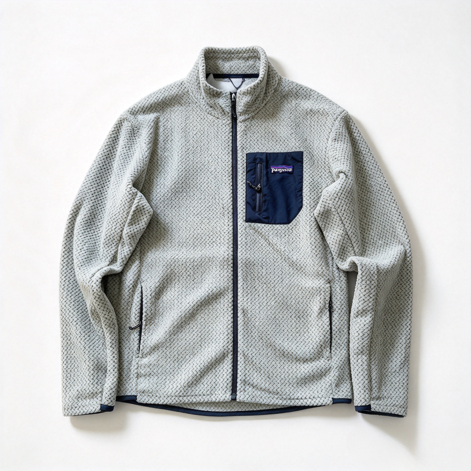 Patagonia R1 Air Full-Zip Jacket, Warm Breathable Grid Fleece Coat