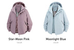 Women's and men's jackets are windproof and waterproof, and padded jackets.