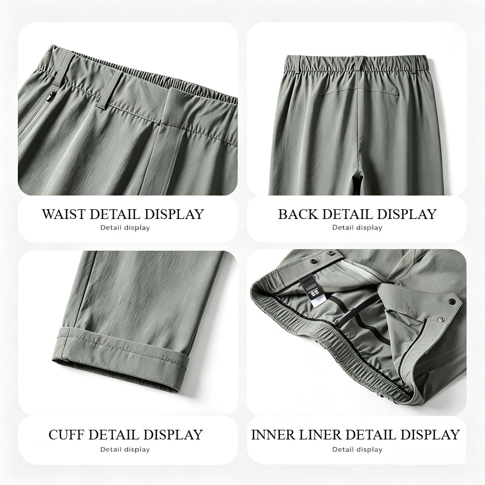 Men's Seam‑Sealed Breathable Stretch Outdoor Hiking Pants