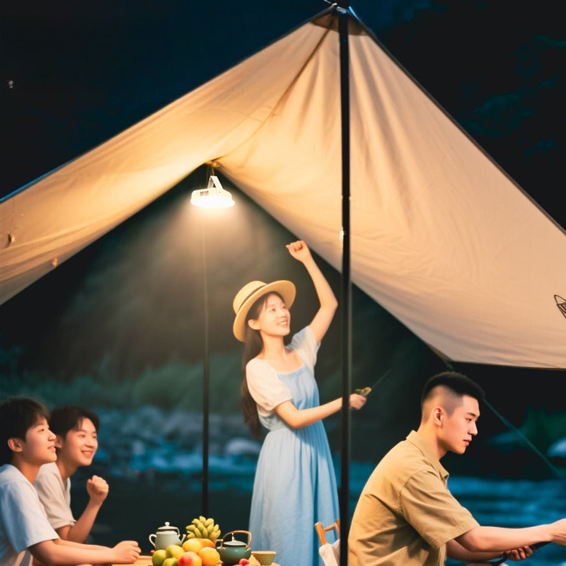 Rechargeable LED Camping Lantern, Multi‑Functional Outdoor Ambient Lighting Lamp