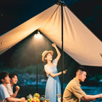 Rechargeable LED Camping Lantern, Multi‑Functional Outdoor Ambient Lighting Lamp