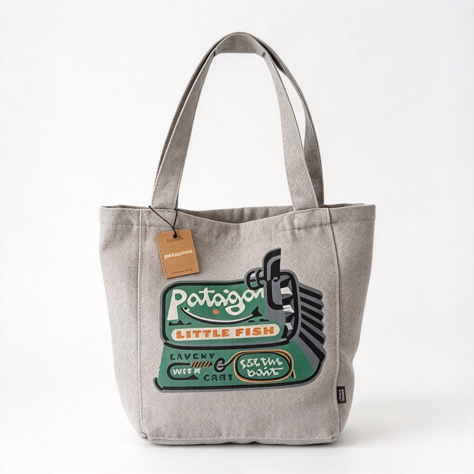 Patagonia Single Shoulder Canvas Tote Bag, 17L