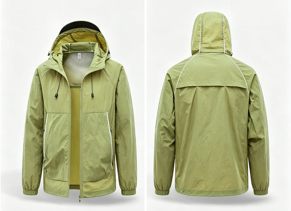 Lightweight Reflective UPF50+ Sun Protection Jacket Anti‑Bacterial Quick Dry for Men & Women