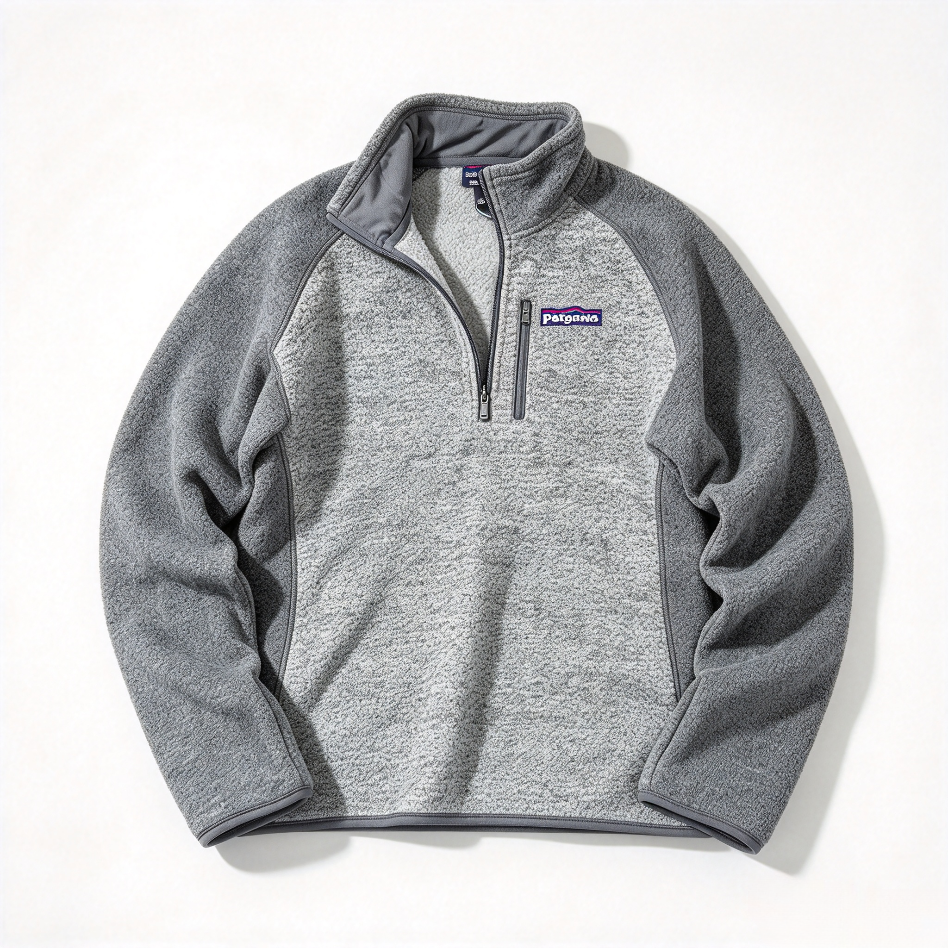 Patagonia Men's Better Sweater 1/4 Zip Fleece Pullover, Warm Knit Quarter-Zip Outdoor Sweater