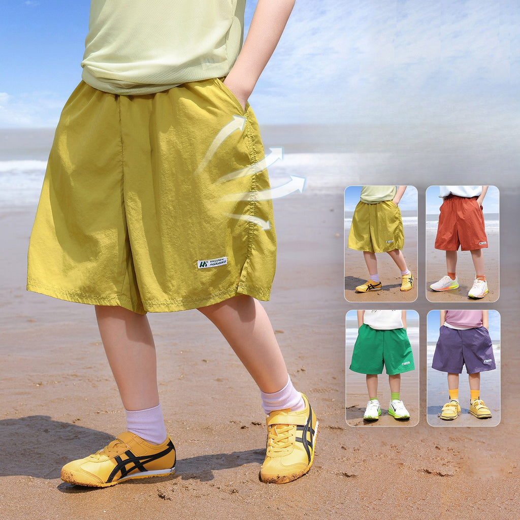 Boys Quick Dry 5" Beach & Sports Shorts