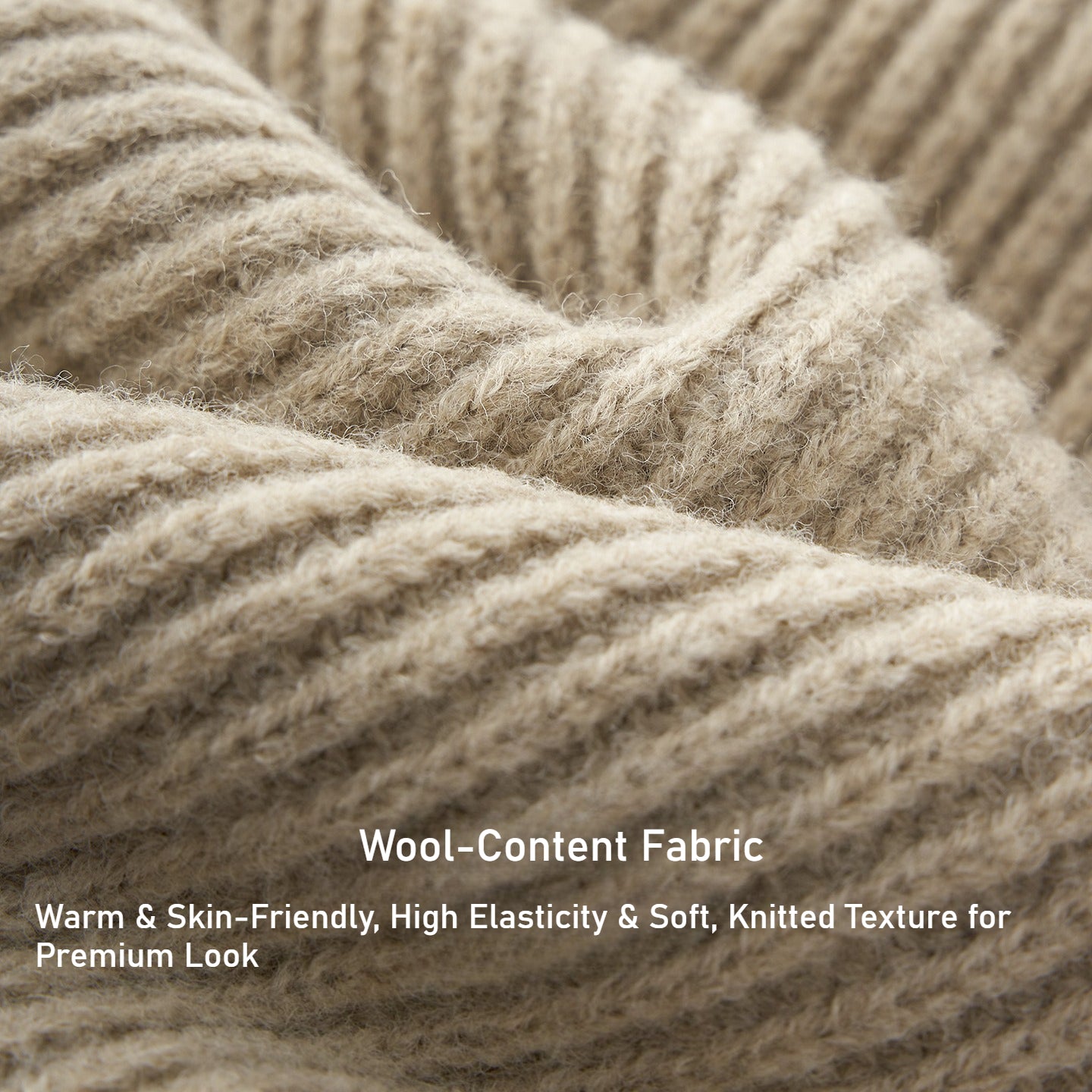 Lazy and relaxed! Jiezhan semi-zipper turtleneck sweater 2025 winter old money style retro street men's clothing