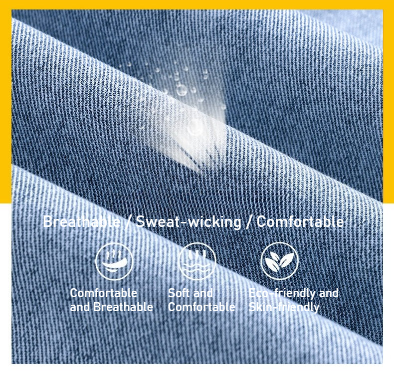 Men's American high street tooling jeans, retro loose straight wide-leg trousers, men's casual retro tooling trousers