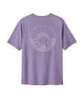 M'S CAPILENE COOL DAILY GRAPHIC SHIRT -WATERS - FORGOTTENISLAND/CONCRETEPURPLE X-DYE
