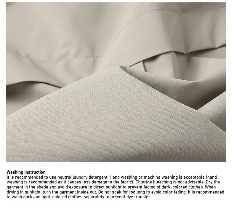 Youth popular jacket, the same Japanese simple style for men and women, versatile windproof and rainproof jacket