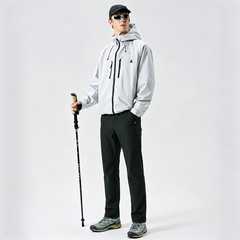 Lightweight Seam‑Sealed Waterproof Stretch Hiking Pants for Men Women