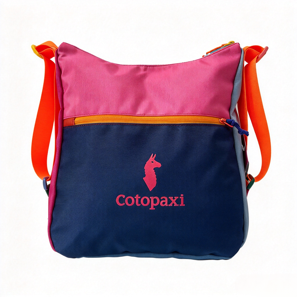 Cotopaxi Del Dia Style Color Block Crossbody 17L Tote Bag