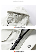 Men's New Workwear Down Jacket - Thickened Mid-Length Warm Cold-Resistant