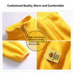 Gduck Unisex Kids' Windbreaker 3-8Y | Waterproof Windproof Fleece Liner | Spring Autumn Winter Outdoor Camping Jacket