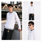 Men Women Modal Basic Top Soft Breathable Casual T‑Shirt