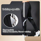 Basketball trousers men's casual trousers quick-drying trousers appearance trousers training trousers side three bars sports trousers football running trousers