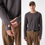 Men Women Modal Basic Top Soft Breathable Casual T‑Shirt