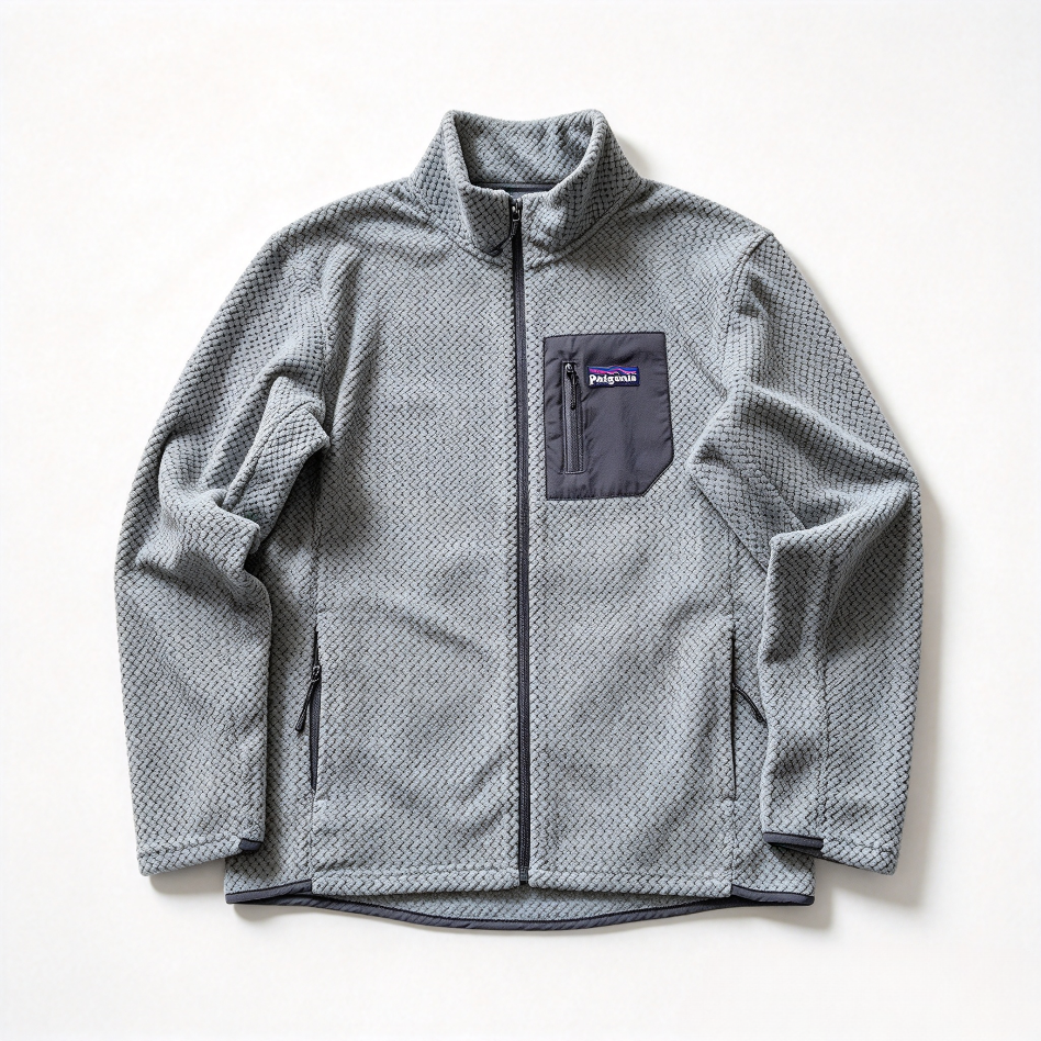Patagonia R1 Air Full-Zip Jacket, Warm Breathable Grid Fleece Coat