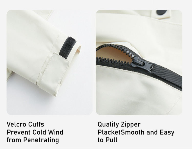 Men's outdoor lightweight mountaineering jacket: windproof and waterproof core performance, hooded style creates a fashionable sports style