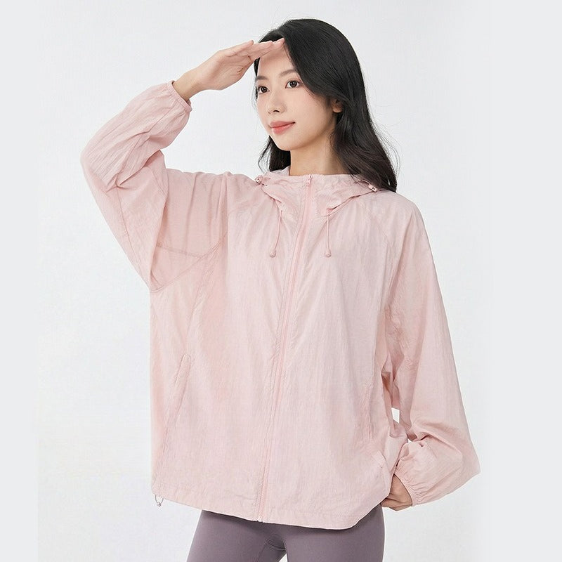 Wenhouu Family Sun Protection Jacket, Women Kids Summer Lightweight Breathable Outerwear