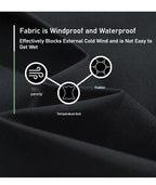 2025 new men's hooded jacket American casual large size tooling jacket top trendy