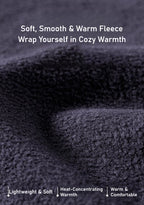 Winter fleece integrated warm hood, thickened cold-proof cycling ski mask