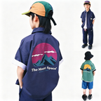 Boys' Short-Sleeve Outdoor-Style Shirt