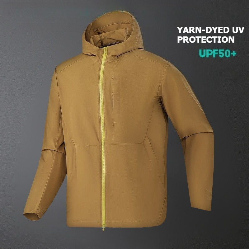 Unisex Summer Sun Protection Jacket Lightweight Breathable Outdoor Fishing Sports Coat