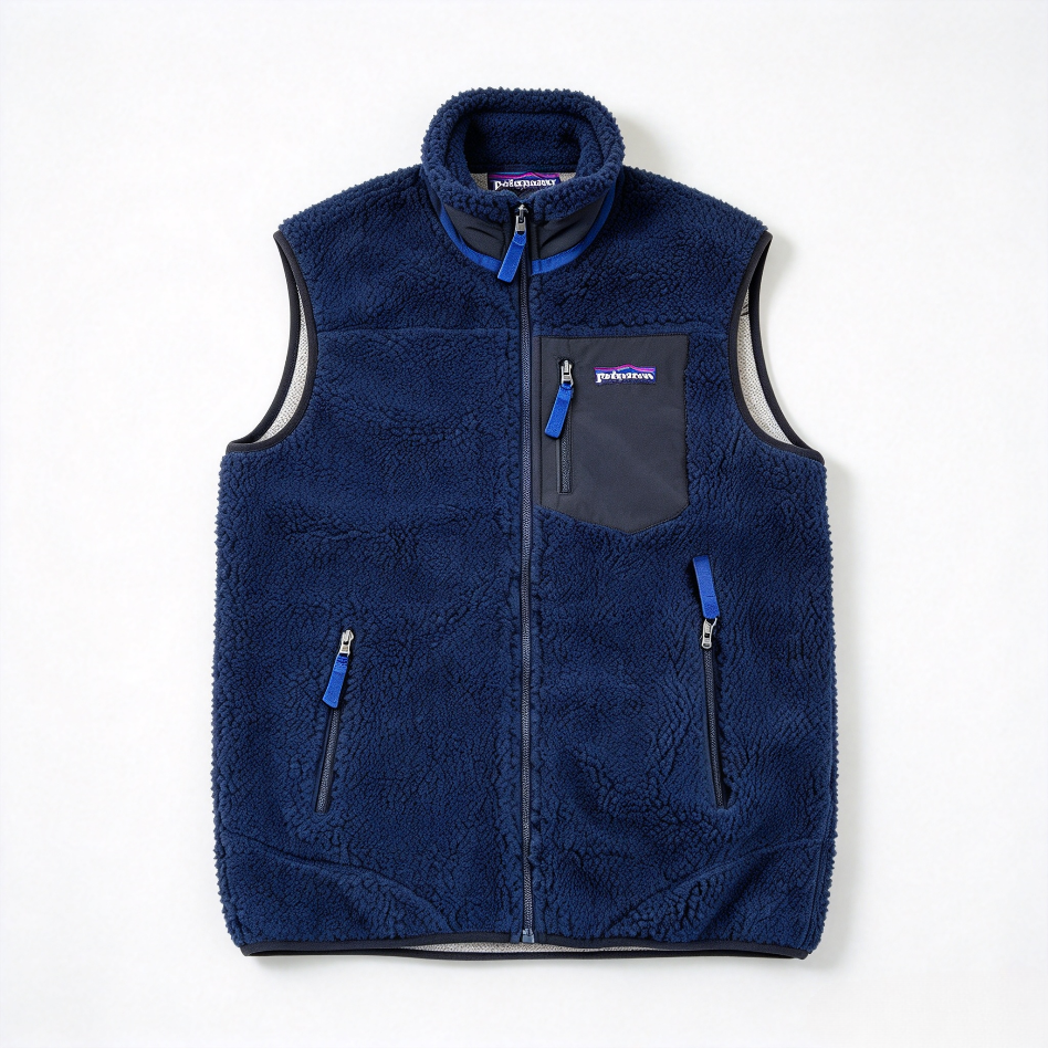 Patagonia Classic Retro-X Stand-Collar Fleece Zip Vest