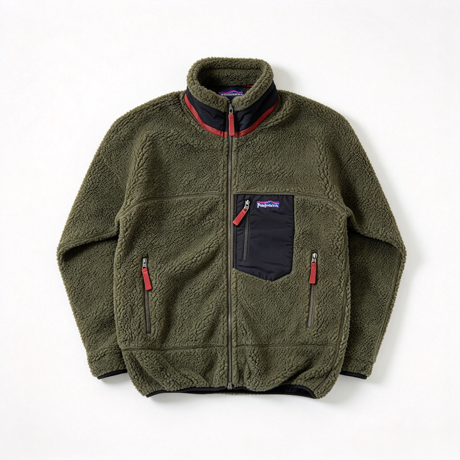 Patagonia Classic Retro-X Fleece Jacket Full-Zip Sherpa Fleece Coat