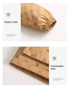 Autumn and winter children's down jacket two-piece set, boys and girls trendy jacket, windproof, waterproof and warm outdoor children's clothing [removable three-in-one]