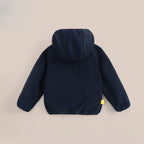 B.Duck Reversible Fleece-Lined Kids' Jacket | Unisex Boys Girls Autumn Winter Water-Resistant Softshell Windbreaker