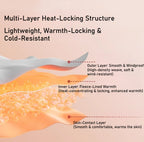 Winter fleece integrated warm hood, thickened cold-proof cycling ski mask