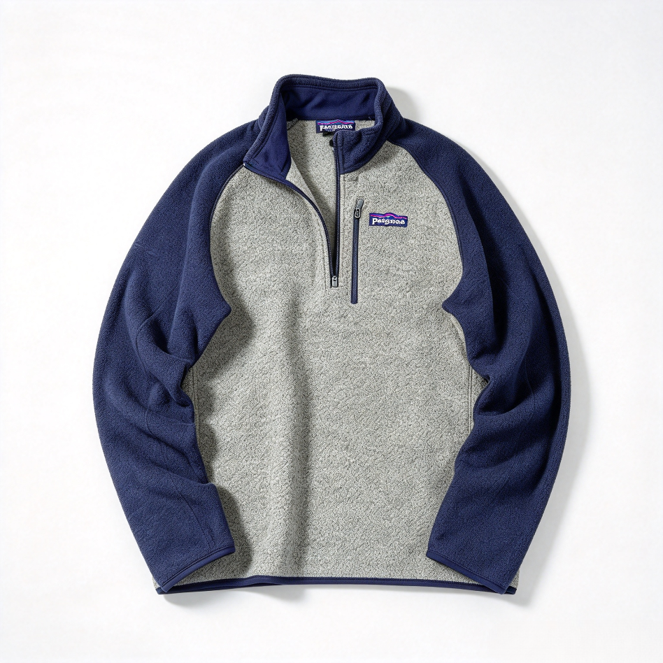Patagonia Men's Better Sweater 1/4 Zip Fleece Pullover, Warm Knit Quarter-Zip Outdoor Sweater