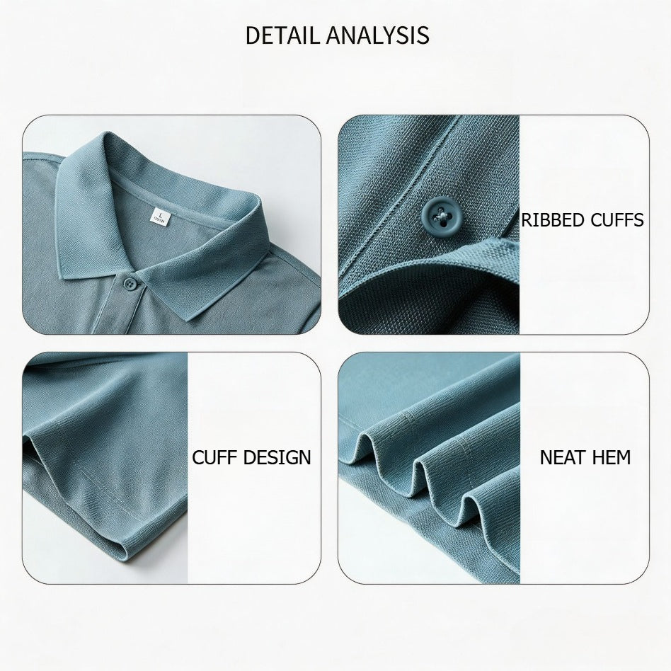 Luxury 7A‑Grade Antibacterial Unisex Polo Shirt