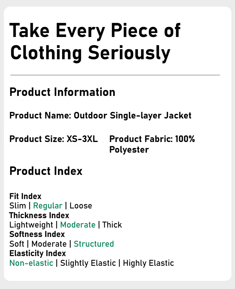Men's outdoor lightweight mountaineering jacket: windproof and waterproof core performance, hooded style creates a fashionable sports style