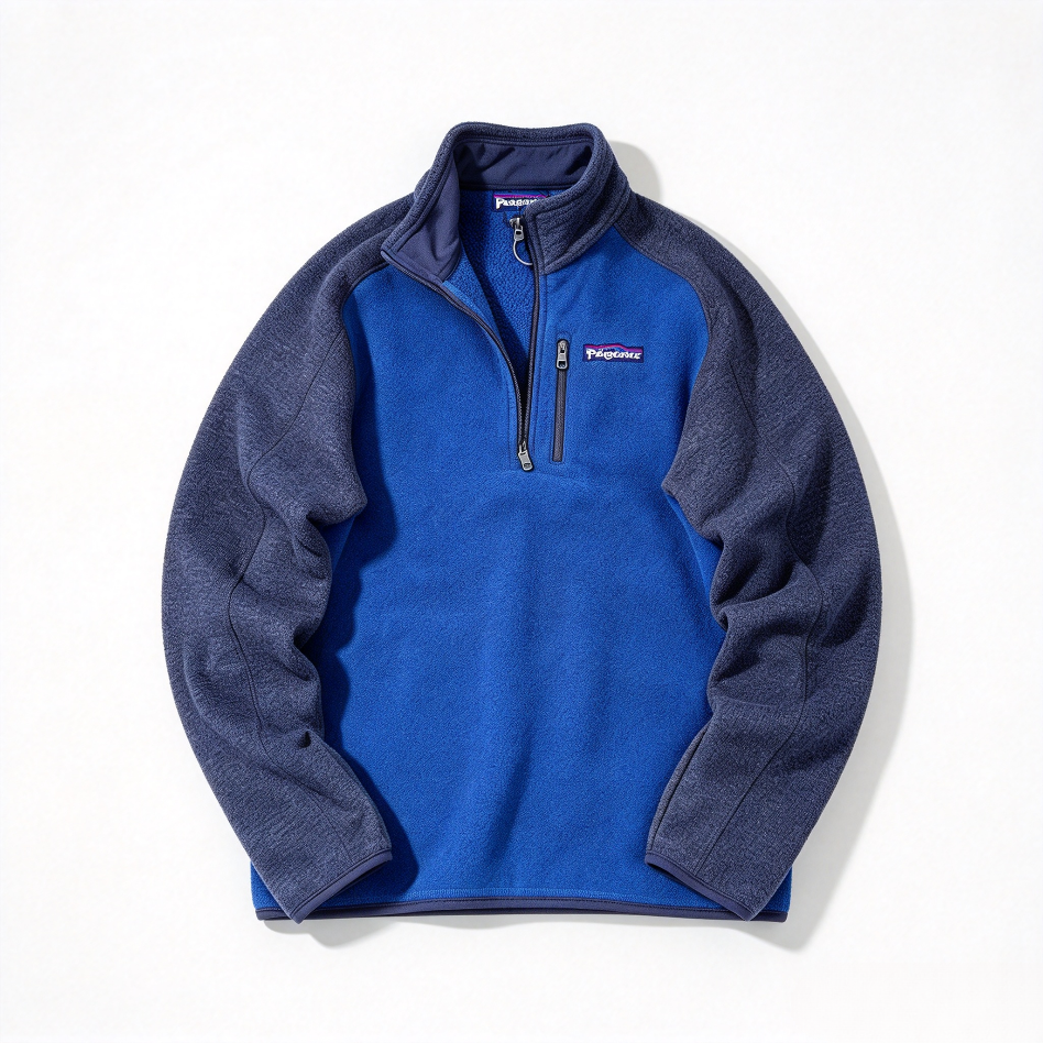 Patagonia Men's Better Sweater 1/4 Zip Fleece Pullover, Warm Knit Quarter-Zip Outdoor Sweater