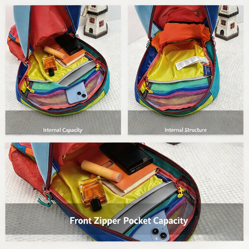 Cotopaxi Color‑Block Hiking Backpack, Unisex Outdoor Camping Daypack