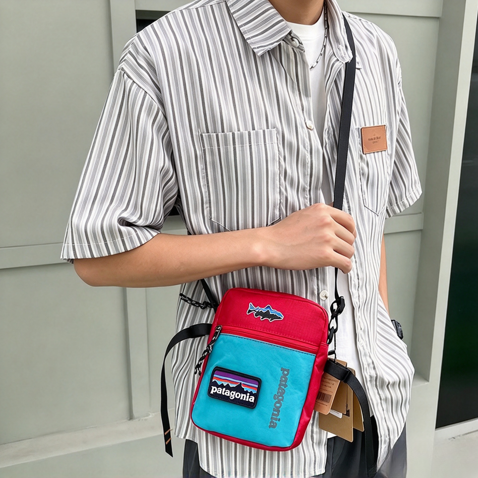 Patagonia Color Block Outdoor 1.5 L Crossbody Bag