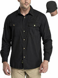 Outdoor Adventure Fishing Long-Sleeve Utility Shirt